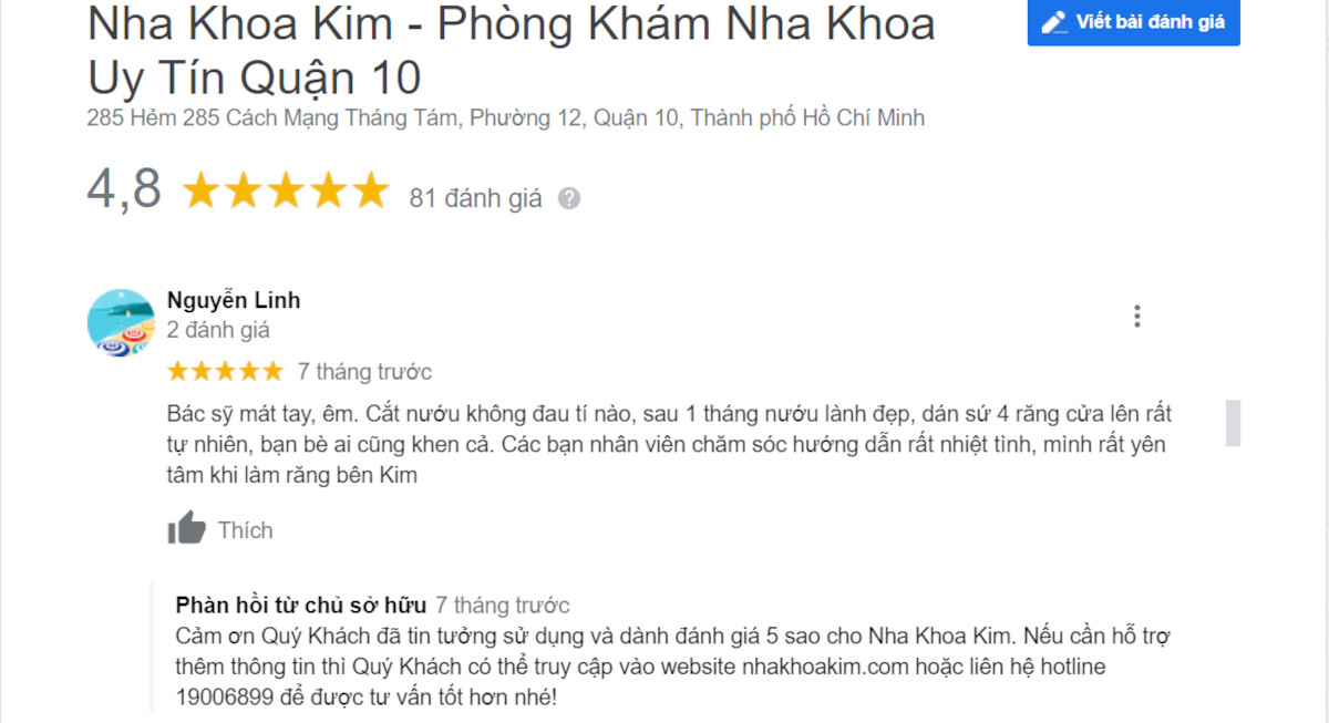 Top 15 địa chỉ làm răng sứ tại TPHCM uy tín và an toàn