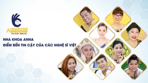 Nha khoa Anna được nhiều nghệ sĩ tin tưởng