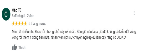 Niềng răng thẩm mỹ tại TPHCM ở cơ sở nha khoa Annna