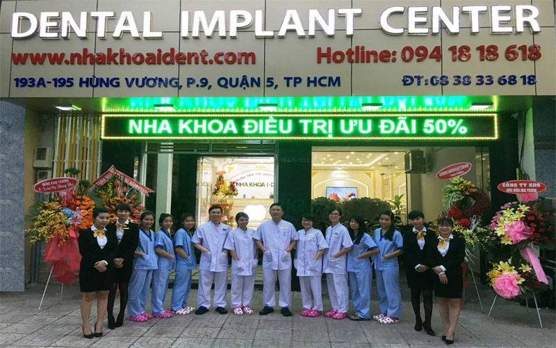 Trồng răng implant ở TPHCM tại nha khoa Implant I-DENT