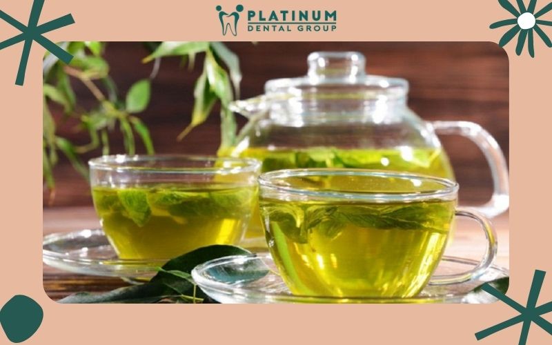 Trà xanh trị hôi miệng rất tốt