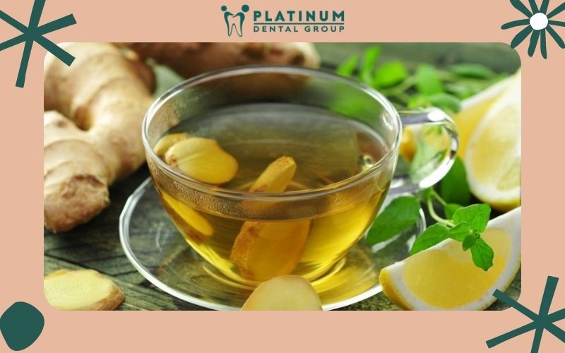 Gừng tươi có khả năng khử mùi hôi miệng rất tốt
