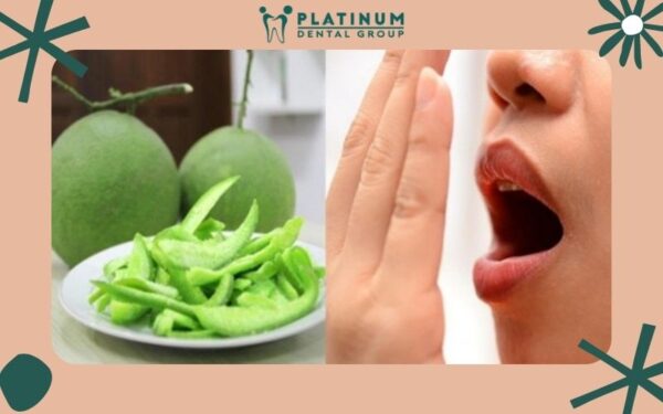 Cách trị hôi miệng tại nhà bằng vỏ bưởi
