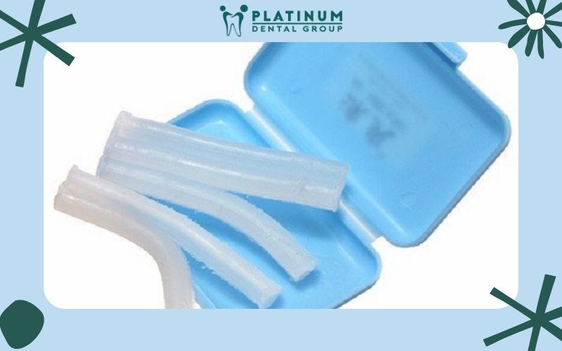 Lưu ý khi sử dụng sáp nha khoa