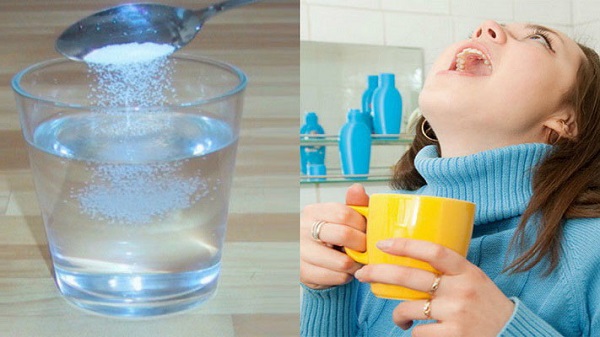 Sử dụng nước muối để giảm tình trạng răng sứ nhạy cảm, ê buốt