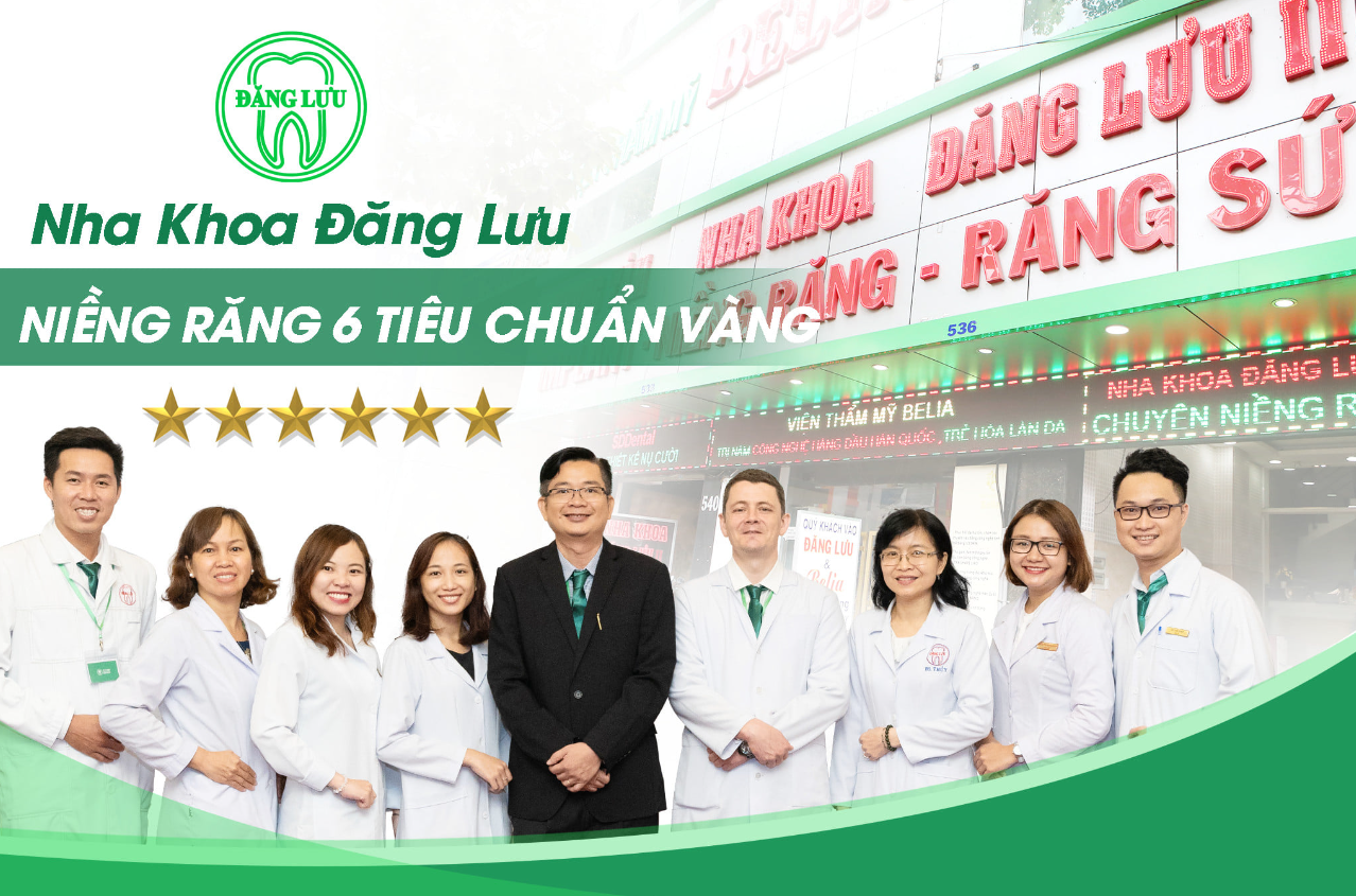 Cơ sở và đội ngũ của nha khoa Đăng Lưu