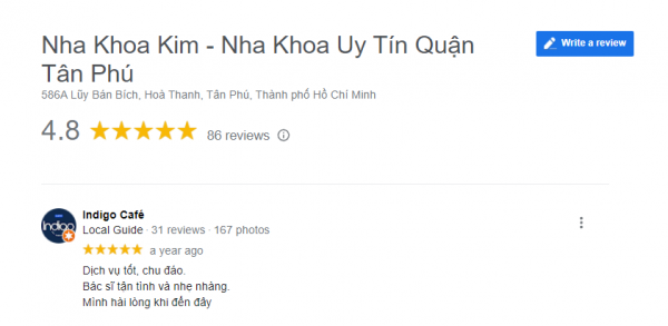 Nha khoa Kim, dịch vụ hiện đại, uy tín