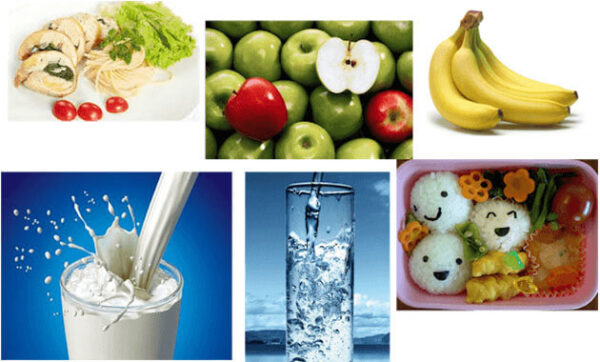 Một số món ăn màu trắng thích hợp sử dụng sau khi tẩy răng.