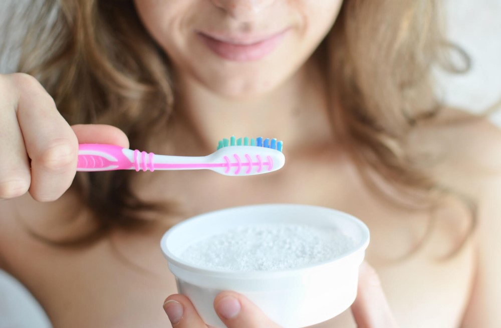 Use baking soda and oxygen-rich water